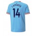 Cheap Manchester City Aymeric Laporte #14 Home Football Shirt 2022-23 Short Sleeve